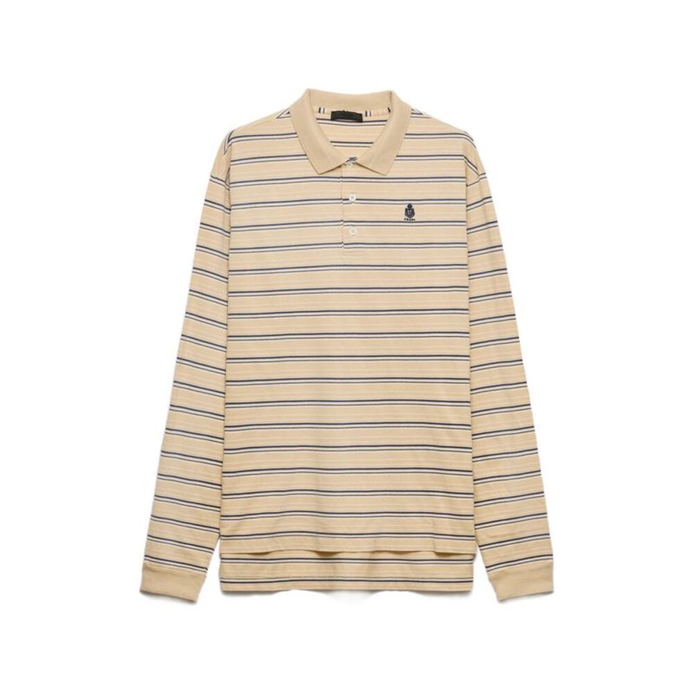 Prada Neutrals Polo Shirts Men